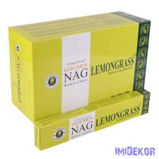  GOLDEN füstölő indiai maszala 15 g - Nag Lemongrass füstölő