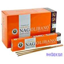  GOLDEN füstölő indiai maszala 15 g - Nag Olibanum füstölő