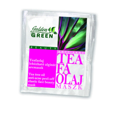 Golden Green Teafaolajos Anti-acne maszk 6g arcpakolás, arcmaszk
