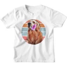  Golden Retriever - Gyerek Póló