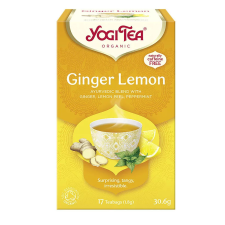Golden Temple BIO Citromos gyömbér tea 17x1,8g Yogi Ginger Lemon tea