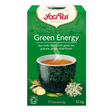 Golden Temple BIO Zöld tea energizáló 17x1,8g Yogi Green Energy reform élelmiszer