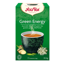 Golden Temple BIO Zöld tea energizáló 17x1,8g Yogi Green Energy tea