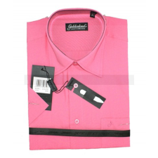  Goldenland extra rövidujjú ing - Pink férfi ing