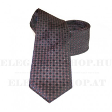  Goldenland slim nyakkendő - Fekete aprópottyös