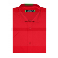  Goldenland slim rövidujjú ing - Piros