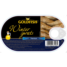 Goldfish Goldfish füstölt sprotni olajban 170 g konzerv