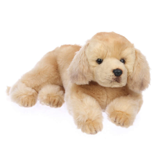 Goldy - plüss golden retriever - 40cm plüssfigura