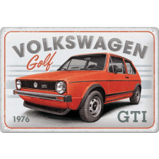  GOLF GTI - Volkswagen - Fémtábla dekoráció