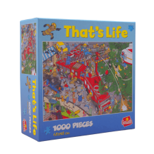 Goliath Games That's life puzzle, 1000 db-os - Tűzoltóság puzzle, kirakós