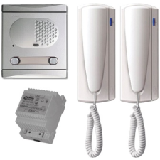 Golmar 4220/AL kétlakásos audio kaputelefon szett kaputelefon