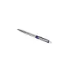  Golyóstoll 0,8mm, nyomógombos fém test, színes rész WTX Pen, Bluering® írásszín kék