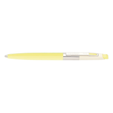  Golyóstoll ICO 70 nyomógombos pasztell sárga tolltest 0,8mm kék írásszín toll