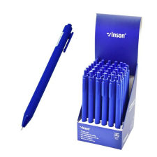  Golyóstoll nyomógombos 0,7mm Vinson Connect S1 kék test toll