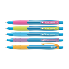  Golyóstoll nyomógombos vegyes színek 0,7mm Antilop Super Smooth írásszín kék toll