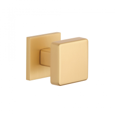 Gomb APRILE MORA Q SLIM 7MM GOLD SATIN - Szatén arany színű zár és alkatrészei