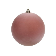  Gömb flokkolt 20 cm dekorációs kellék