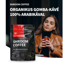 Gomba kávé 100% arabikával és 3 féle organikus gombakivonattal vitamin és táplálékkiegészítő