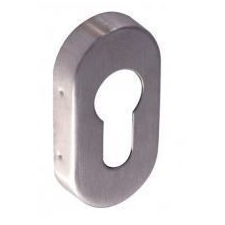 Gomboss/Perfekto Alsó Rozetta Rozsdamentes Inox Ovál Cillinder zár és alkatrészei