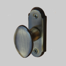 Gomboss/Perfekto Alt Wien Lengőajtó Gomb Antik súrolt felület zár és alkatrészei