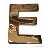 Gomboss/Perfekto Betű Nagy E 6,5 cm Réz