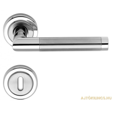 Gomboss/Perfekto Cecil (Panama) Körrozettás Rozsdamentes Inox WC zár és alkatrészei