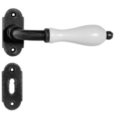 Gomboss/Perfekto Diána Perfekto Ovál Rozettás kovácsolt szett PZ (barna betét) zár és alkatrészei