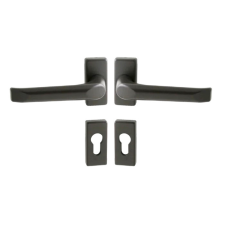 Gomboss/Perfekto Felix Biztonsági Antracit Kilincs/Kilincs PZ zár és alkatrészei