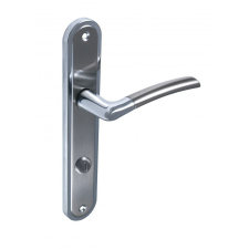 Gomboss/Perfekto Figo Pajzsos Szatén Króm Felület 55 mm WC zár és alkatrészei