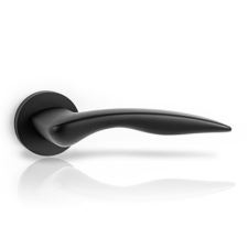 Gomboss/Perfekto Flair Körrozettás Fekete Szín Csak Kilincs Felső Rozettán zár és alkatrészei