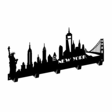Gomboss/Perfekto Fogas-Kulcstartó 2071 New York Minta bútor