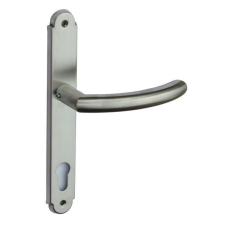 Gomboss/Perfekto Gina Pajzsos Kilincsgarnitúra Rozsdamentes Inox 85 mm WC zár és alkatrészei
