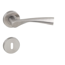 Gomboss/Perfekto Gréta (Galaxy) Rozettás Rozsdamentes Inox Csak Kilincs Felső Rozettán zár és alkatrészei