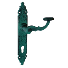 Gomboss/Perfekto Hamburg Íves Antik Zöld szín 55 mm PZ zár és alkatrészei