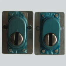 Gomboss/Perfekto Hisec Kinai Biztonsági Ajtóhoz Cilindervédő Pajzs Ovál Rozsdamentes zár és alkatrészei