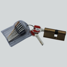 Gomboss/Perfekto Hisec Kinai Cillinder Betét Több Kulccsal 7 cm Hosszú 30/40 zár és alkatrészei