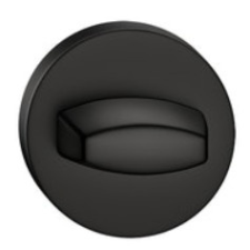 Gomboss/Perfekto Körrozetta Martin Fekete Szín WC Alsó-Felső Zártakaró zár és alkatrészei