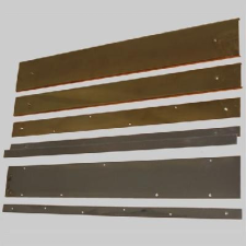 Gomboss/Perfekto Küszöbsín Rozsdamentes-Inox Fényes 20*860mm építőanyag