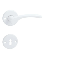 Gomboss/Perfekto Lana Körrozettás Fehér Kilincs WC zár és alkatrészei