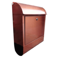 Gomboss/Perfekto Nagyméretű Rose Gold Nemesacél Inox Újságtartóval Mb003 Min postaláda