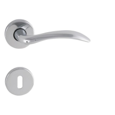 Gomboss/Perfekto Olive Körrozettás Fényes Króm WC zár és alkatrészei