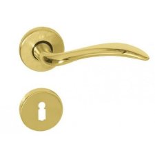 Gomboss/Perfekto Olive Körrozettás Réz színű Csak Kilincs Felső Rozettán zár és alkatrészei