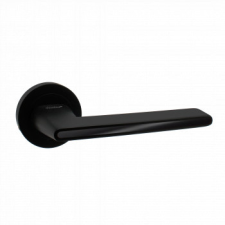 Gomboss/Perfekto Ontario Körrozettás Fekete Fényes Fekete betéttel BB zár és alkatrészei