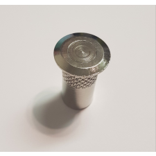 Gomboss/Perfekto Porvédő Hüvely Ajtó Tolózárakhoz Nikkel (12mm) zár és alkatrészei