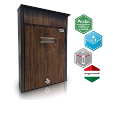 Gomboss/Perfekto Postaláda Posta I.Fadekor Antracit-Dió postaláda