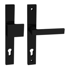 Gomboss/Perfekto Salvo Biztonsági Gomb / Kilincs Fekete 90 mm PZ zár és alkatrészei