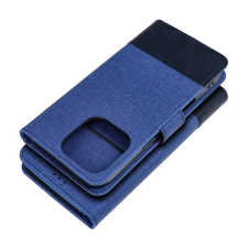 Gomma Book Gomma iPhone 16 Plus flip/oldalra nyíló tok kártyatartó résszel, kék tok és táska