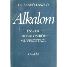 Gondolat Alkalom - Esszék irodalomról, művészetről antikvárium - használt könyv