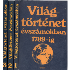 Gondolat Kiadó Világtörténet évszámokban 1-3. antikvárium - használt könyv