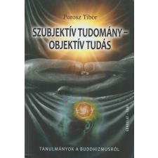 Gondolat Szubjektív tudomány - objektív tudás antikvárium - használt könyv